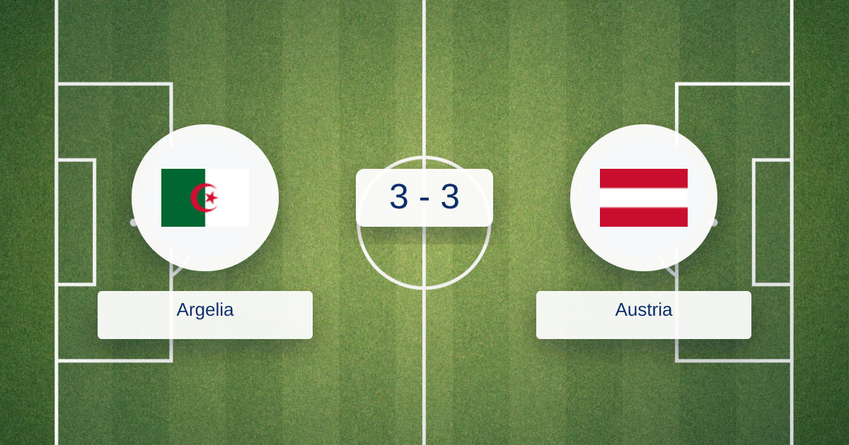 Argelia vs Austria