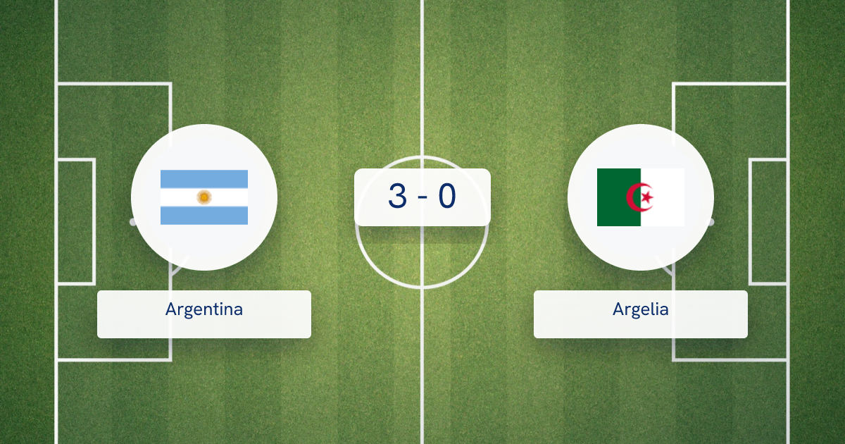Argentina vs Argelia