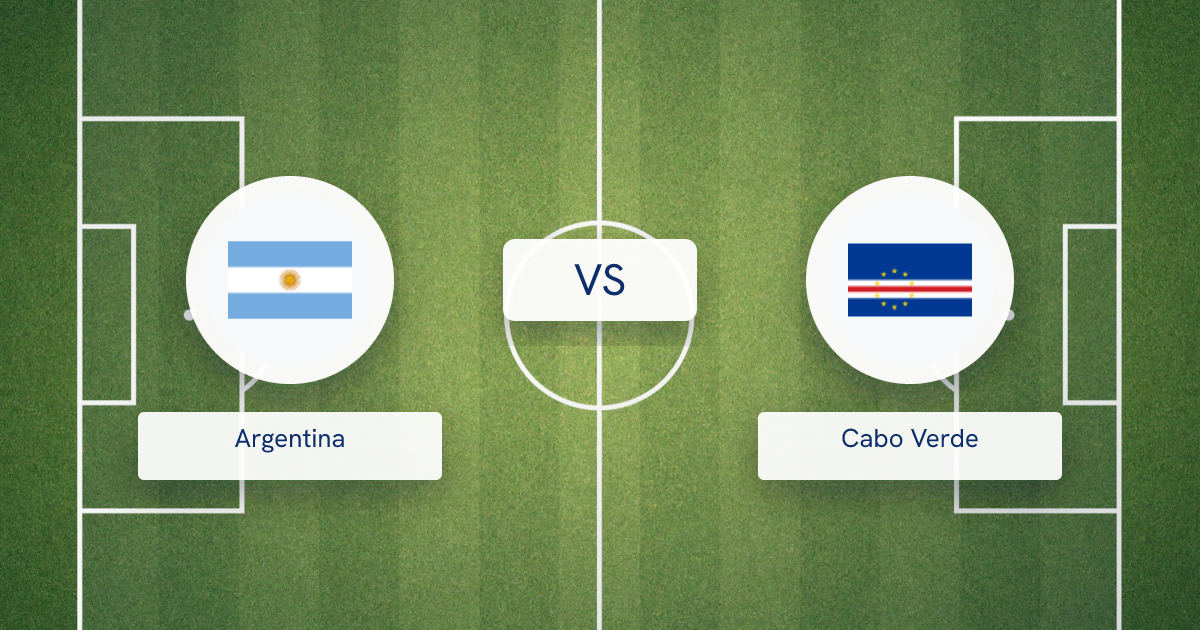Argentina vs Cabo Verde