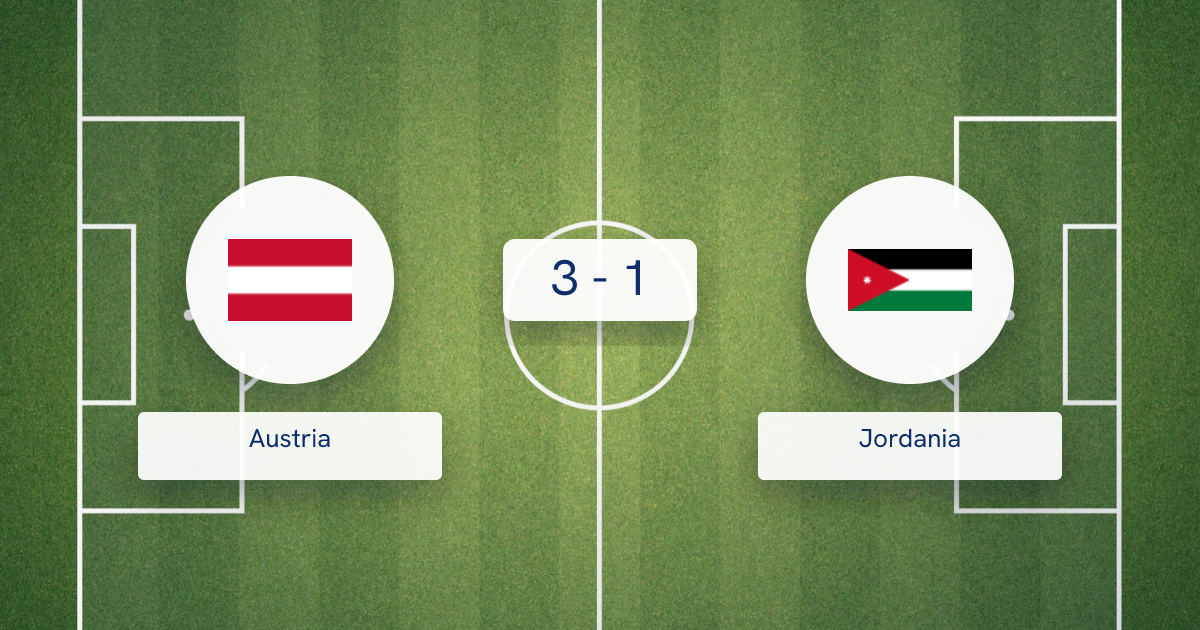 Austria vs Jordania