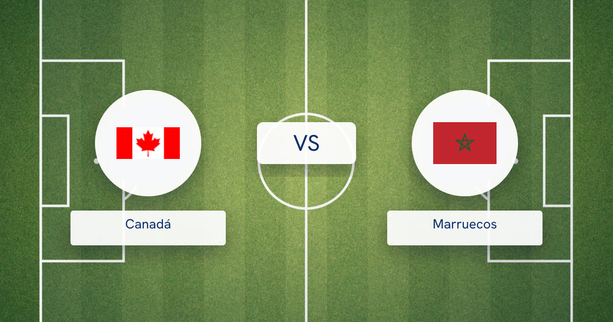 Canadá vs Marruecos