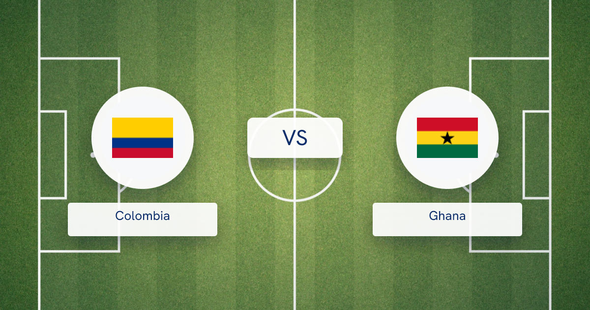 Colombia vs Ghana