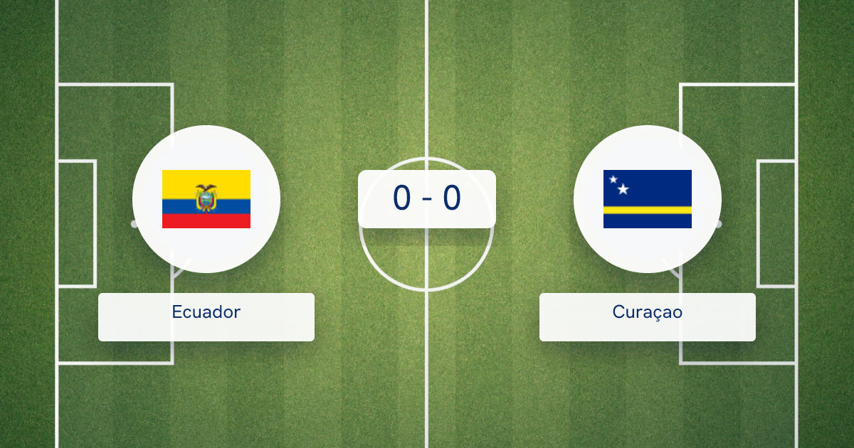 Ecuador vs Curaçao