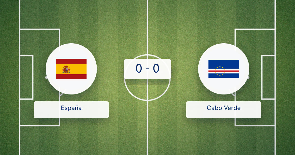 España vs Cabo Verde