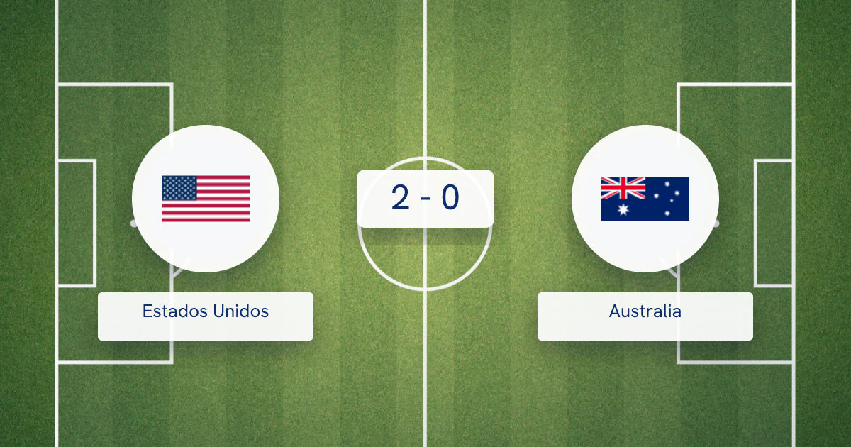 Estados Unidos vs Australia