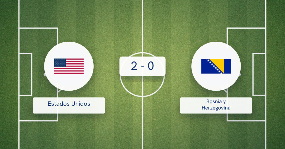 Estados Unidos vs Bosnia y Herzegovina