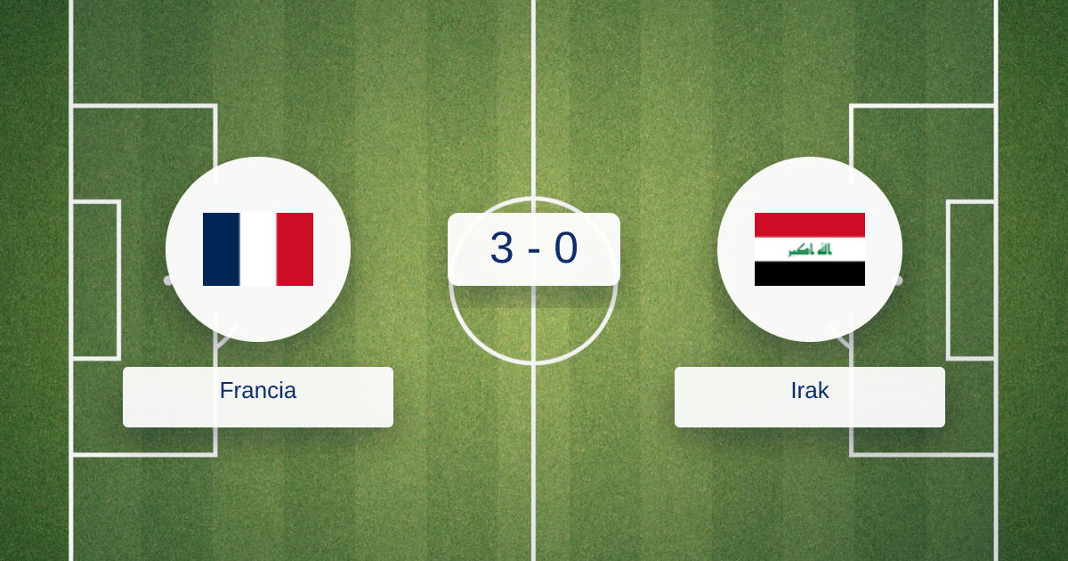 Francia vs Irak