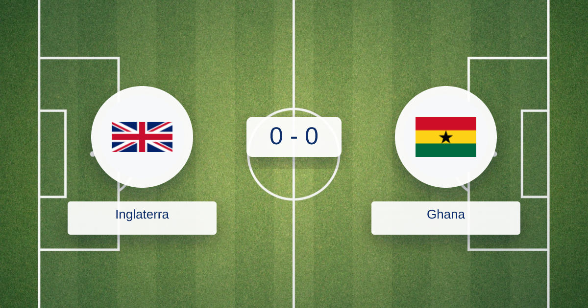 Inglaterra vs Ghana
