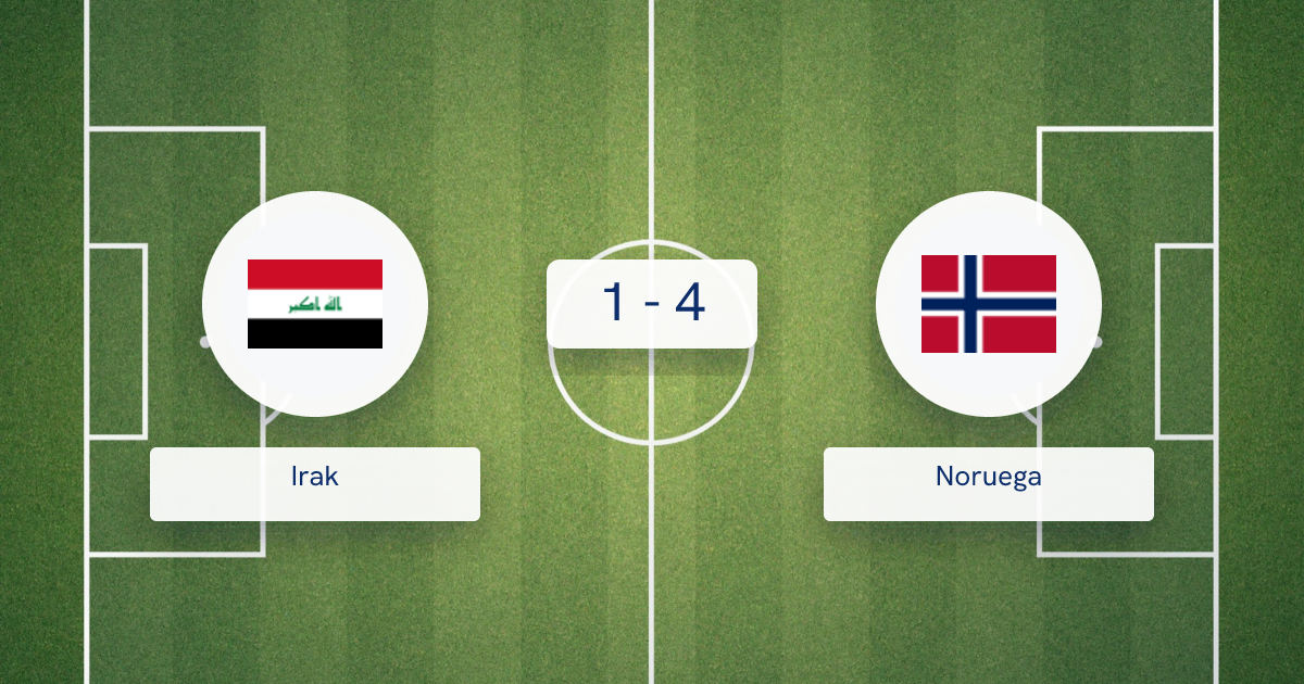 Irak vs Noruega
