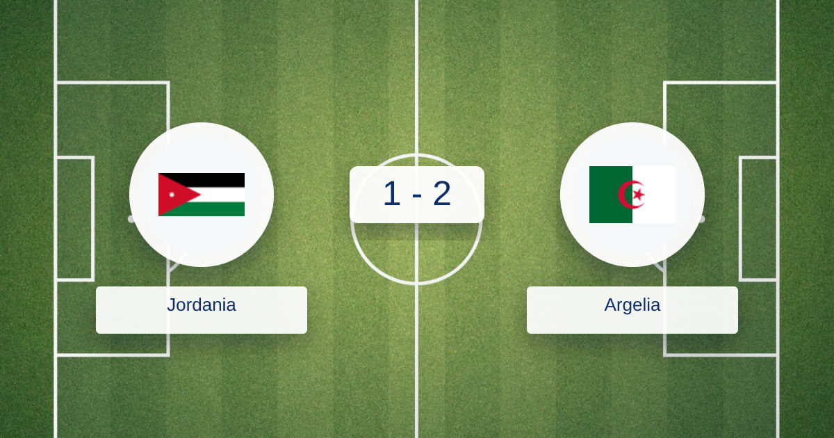 Jordania vs Argelia