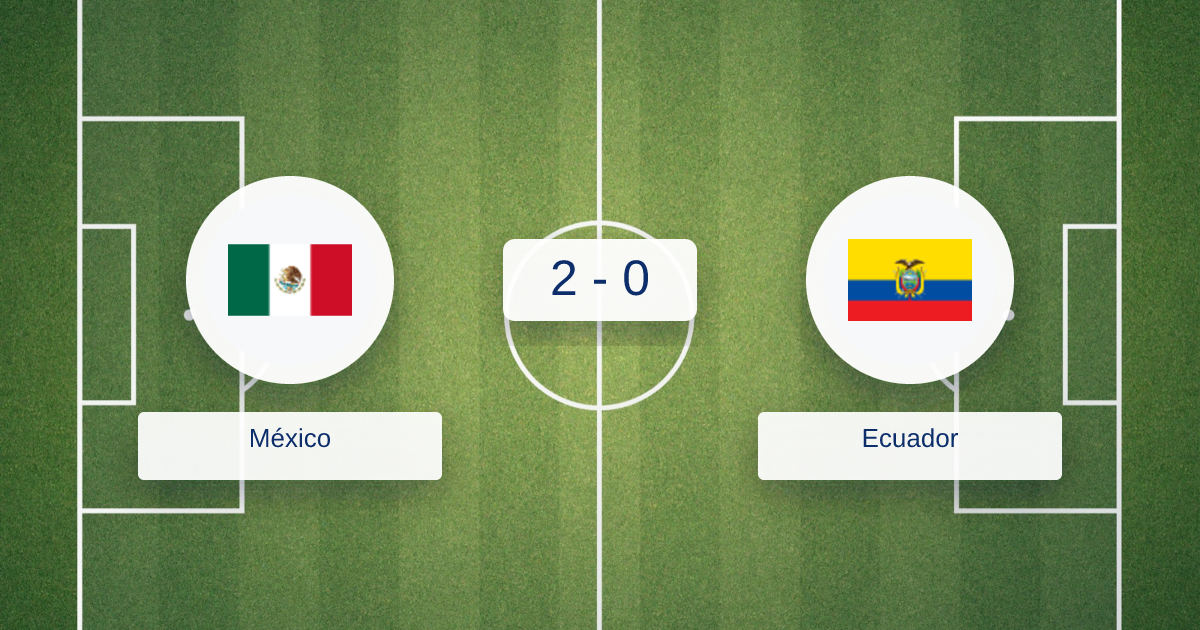 México vs Ecuador