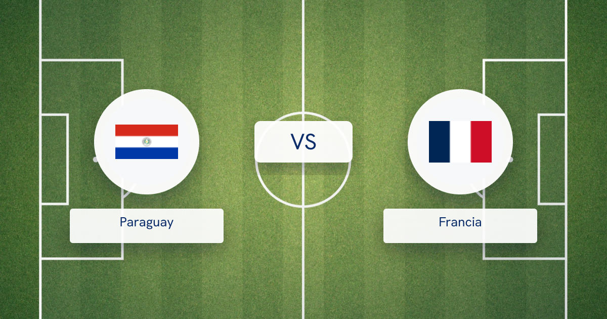 Paraguay vs Francia