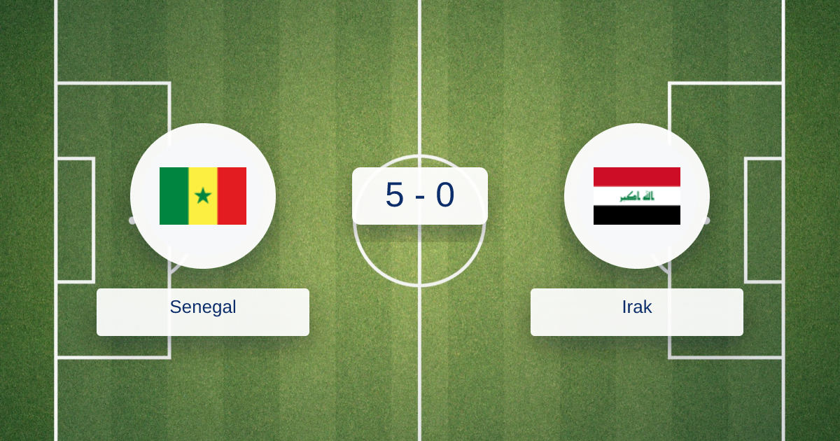 Senegal vs Irak